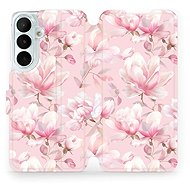 Mobiwear Flip Case for Samsung Galaxy S26 FE, VB18S Magnolia - Phone Case