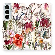 Mobiwear flip case for Samsung Galaxy S26 FE, MP01S meadow - Phone Case