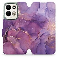 Mobiwear flip case for Xiaomi Redmi 17, VP20S purple marble - Phone Case