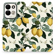 Mobiwear Flip Case for Xiaomi Redmi 17, VB02S Lemons - Phone Case