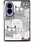 Mobiwear Glossy case for Samsung Galaxy Z Fold8, G045G kittens - Phone Cover