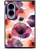 Mobiwear Glossy case for Samsung Galaxy Z Fold8, GB20G poppies - Phone Cover