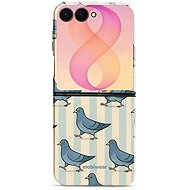 Mobiwear Durable Case for Samsung Galaxy Z Flip8, Elite Pro EP91E Pigeons - Protective Case