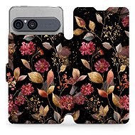 Mobiwear Flip case for Sony Xperia 10 VII, V171S golden leaves - Phone Case