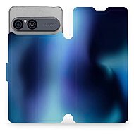 Mobiwear flip case for Sony Xperia 10 VII, VP68S blue shade - Phone Case