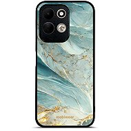 Mobiwear Glossy case for Xiaomi Redmi 17, G022G greenish marble - Phone Cover