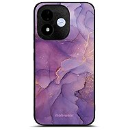 Mobiwear Glossy case for Xiaomi Redmi Note 17 4G/5G, G050G purple marble - Phone Cover