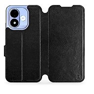 Mobiwear flip case for Xiaomi Redmi Note 17 4G/5G, black - Phone Case