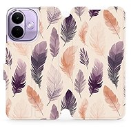 Mobiwear flip case for Xiaomi Redmi Note 17 Pro 5G, VB08S watercolour feathers - Phone Case
