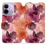 Mobiwear flip case for Xiaomi Redmi Note 17 Pro 5G, VB24S watercolour roses - Phone Case