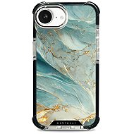 Mobiwear Elite Bumper with MagSafe - Apple iPhone 16e / 17e - Greenish Marble - Protective Case