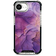 Mobiwear Elite Bumper with MagSafe - Apple iPhone 16e / 17e - Purple marble - Protective Case