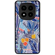 Mobiwear Glossy lesklý pro Poco X7 - Modrá květena - Protective Case