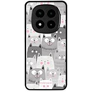 Mobiwear Glossy Glossy for Poco X7 - Cats - Protective Case