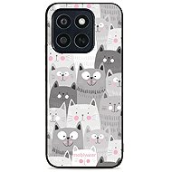 Mobiwear Glossy lesklý pro Honor X8c - Kočičky - Protective Case