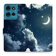 Mobiwear flip book for Motorola Moto G75 5G - Sky - Phone Case