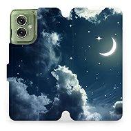 Mobiwear flip knížkové pro Motorola Moto G55 5G - Obloha - Phone Case