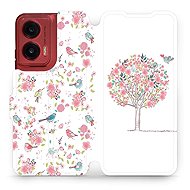 Mobiwear flip knížkové pro Motorola Moto G35 - Strom - Phone Case