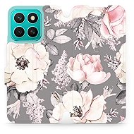 Mobiwear flip knížkové pro Honor X8c - Květy - Phone Case