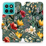 Mobiwear flip knížkové pro Honor X8c - Zelená louka - Phone Case