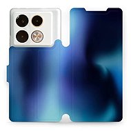 Mobiwear flip knížkové pro Infinix Note 40 Pro /  Note 40 Pro+ 5G - Modrý odstín - Phone Case