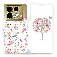 Mobiwear flip book for Infinix Note 40 - Tree - Phone Case