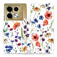 Mobiwear flip knížkové pro Infinix Note 40 - Kvítí - Phone Case
