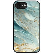Mobiwear Glossy Glossy for Apple iPhone 16e / 17e - Greenish Marble - Protective Case