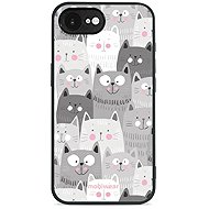 Mobiwear Glossy Glossy for Apple iPhone 16e / 17e - Cats - Protective Case