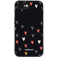 Mobiwear Glossy Glossy for Apple iPhone 16e / 17e - Hearts - Protective Case