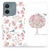 Mobiwear flip knížkové pro Motorola Moto E15 - Strom - Phone Case