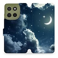 Mobiwear flip knížkové pro Motorola Moto G15 - Obloha - Phone Case