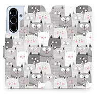 Mobiwear flip knížkové pro Samsung Galaxy A56 - Kočičky - Phone Case