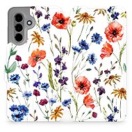 Mobiwear flip book for Samsung Galaxy A36 - Flower - Phone Case