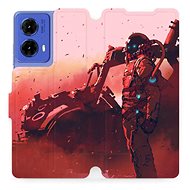 Mobiwear flip book for Motorola Moto G85 5G - MA09S - Phone Case