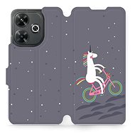 Mobiwear flip book for Xiaomi Redmi 13 - V024P - Phone Case