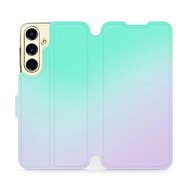 Mobiwear Smoke flip for Samsung Galaxy S24 FE - VP63S - Phone Case