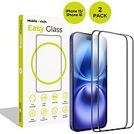 Mobile Origin EasyGlass iPhone 15/iPhone 16 2 pack - Schutzglas