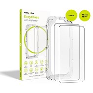 Mobile Origin EasyGlass Protective Glass with Applicator iPhone 15 Pro, 2 pcs - Glass Screen Protector