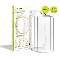 Mobile Origin EasyGlass Protective Glass with Applicator iPhone 16 Pro Max/17 Pro Max, 2 pcs - Glass Screen Protector