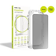 Mobile Origin EasyGlass Privacy with Applicator iPhone 15 Pro - Glass Screen Protector
