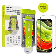 Mobile Origin Screen Guard 3D AR With Applicator PRO iPhone 16 Pro - Glass Screen Protector