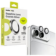 Mobile Origin Sapphire Lens Guards iPhone Duo Silver - Camera Glass