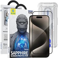 Blueo Sapphire Screen Protector With Applicator iPhone 15 Pro - Glass Screen Protector