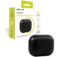 Mobile Origin Leather Case Black AirPods Pro 2 - Headphone Case