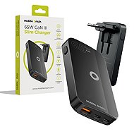 Mobile Origin 65W GaN III Slim Charger dual USB-C Single USB-A Black - Wall Charger