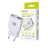Mobile Origin GaN 30W Slim Charger TÜV MO16 - USB-A + USB-C - Wall Charger