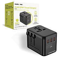 Mobile Origin GaN 67W Travel Adapter PW5 EU/UK/US/AUS 3x USB-C + USB-A - Travel Adapter