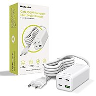 Mobile Origin GaN 100W Compact MultiHub Charger PW18 with 3x USB-C + USB-A - Wall Charger