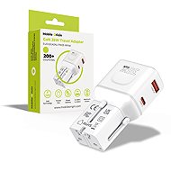 Mobile Origin GaN 35W Travel Adapter, EU/US/UK/AU PW25 White - Travel Adapter